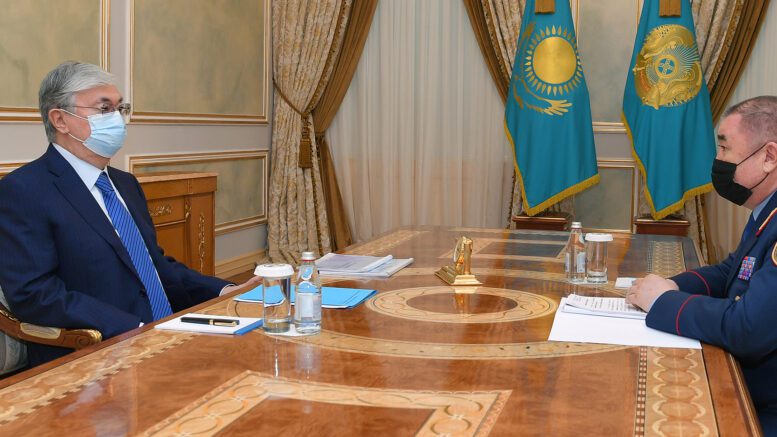 Тургумбаев заверил президента, что в Казахстане снизилась преступность