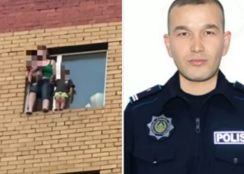 Полицейские Астаны спасли от суицида женщину с двумя детьми