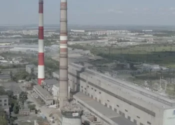 Труба отклонилась от оси на Петропавловской ТЭЦ-2