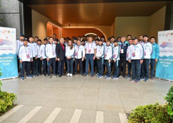 СПОРТИВНОЕ РУКОВОДСТВО СТРАНЫ ПРОВЕЛО ВСТРЕЧУ С КАЗАХСТАНСКИМИ СПОРТСМЕНАМИ В ХАНЧЖОУ