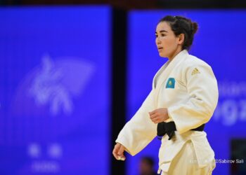 Атырауская дзюдоистка принесла первую медаль в копилку сборной Казахстана