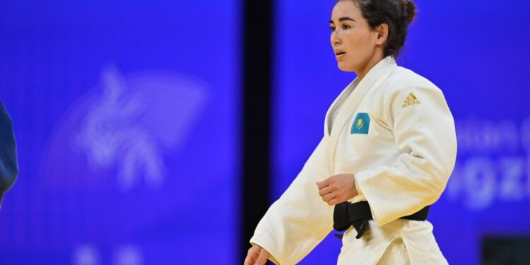 Атырауская дзюдоистка принесла первую медаль в копилку сборной Казахстана