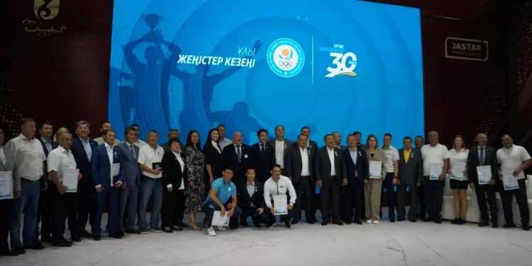 Национальный Олимпийский комитет Казахстана чествовал деятелей спорта в Шымкенте