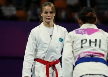 Азиада-2022: «серебро» выиграла казахстанка Галина Дуванова в соревнованиях по джиу-джитсу