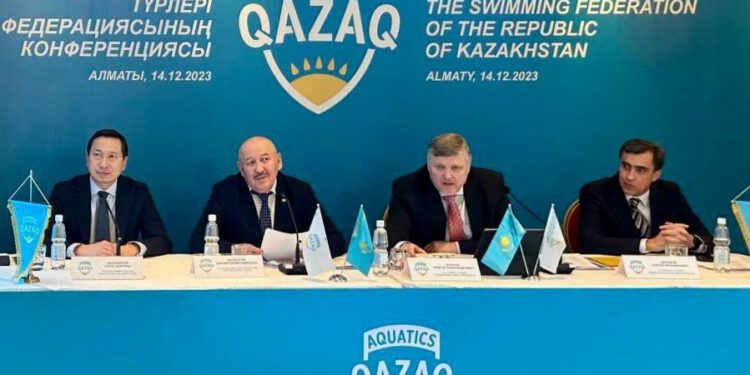 Андрея Крюкова избрали президентом Федерации водных видов спорта РК