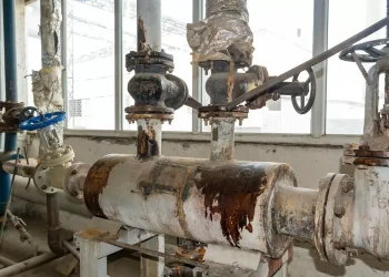 В Степногорске ликвидируют крупный порыв на теплотрассе