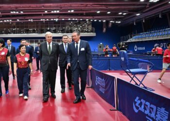 В каждом областном центре должны быть залы настольного тенниса — Токаев