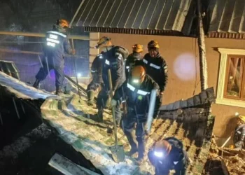 Два дома были повреждены в Алматы в ночь на 8 февраля из-за сошедшего с гор грунта