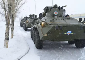 Военная техника появится 13 марта под Астаной