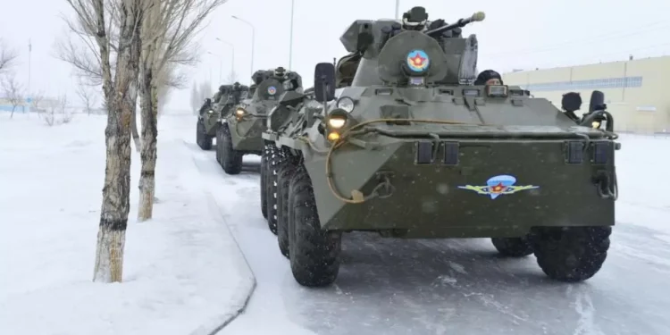 Военная техника появится 13 марта под Астаной