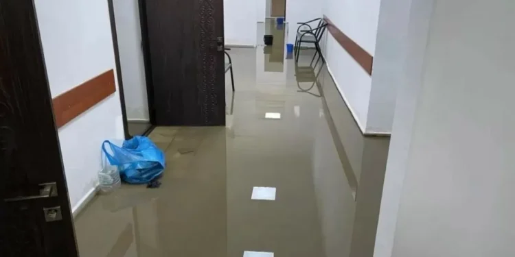 Горакимат в Уральске залило талыми водами