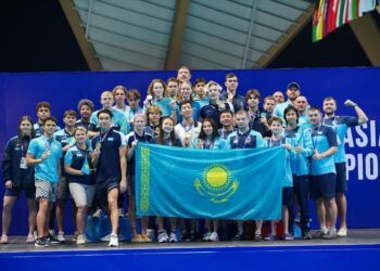 СБОРНАЯ КАЗАХСТАНА ЗАНЯЛА ВТОРОЕ ОБЩЕКОМАНДНОЕ МЕСТО НА ЧЕМПИОНАТЕ АЗИИ