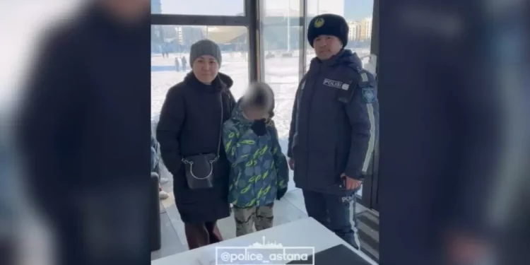 Двух мальчиков вернули родителям полицейские Астаны