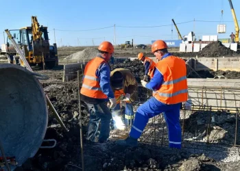 100 новых домов начали строить для пострадавших от паводков в СКО