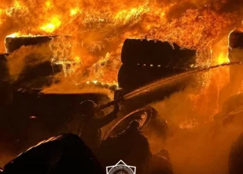 Пожарные Астаны локализовали крупный пожар