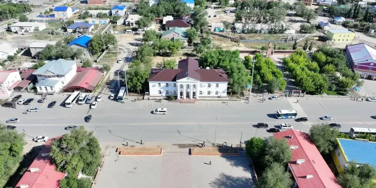 Мирное собрание в городе Кульсары завершилось