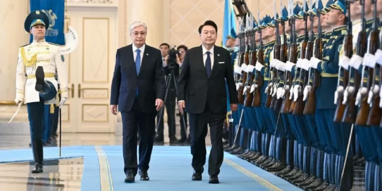 В Акорде прошла встреча президента Южной Кореи