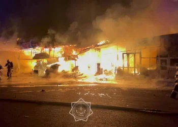 Крупный пожар потушен в Шымкенте