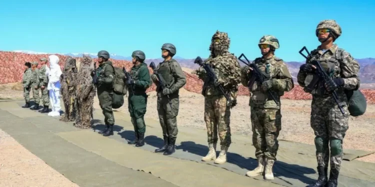 Масштабные учения проходят в Жамбылской области