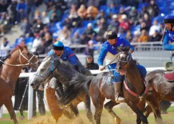 КАЗАХСТАН ЗАВОЕВАЛ ЗОЛОТО В КОКПАРЕ НА ИГРАХ КОЧЕВНИКОВ