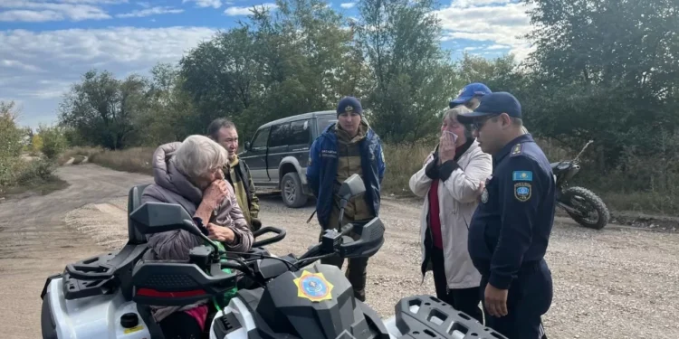 Три дня искали 83-летнюю женщину в Карагандинской области