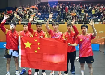Китай завоевал первую золотую медаль на чемпионате Азии по настольному теннису в Астане