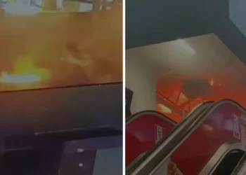 Названа причины крупного пожара в ТРЦ Атырау