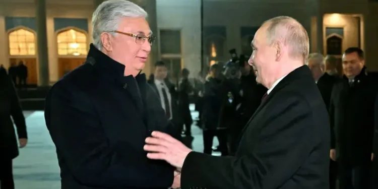 Токаев лично проводил Путина после государственного визита