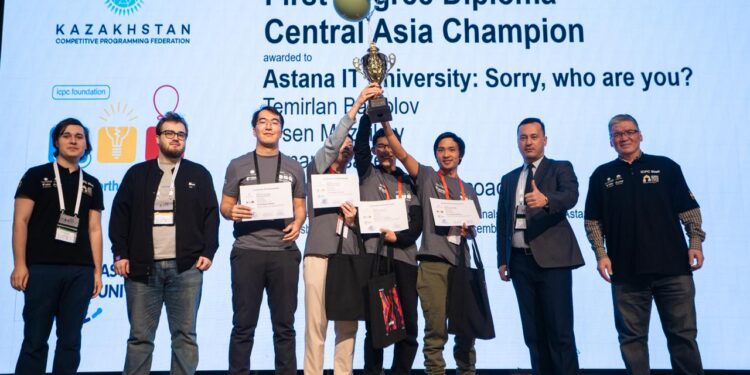 Студенты AITU представят Казахстан на ICPC World Finals 2025