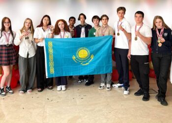 Ученики международной школы «MIRAS» завоевали около 30 медалей на олимпиаде в Турции