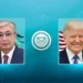 Токаев поздравил Трампа со вступлением в должность президента США