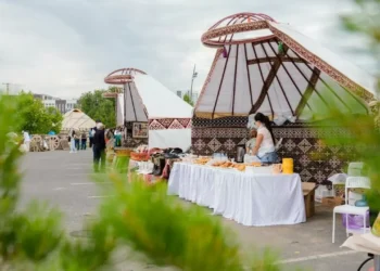 В Астане открылся этноаул JETI QAZYNA