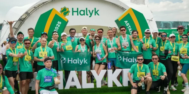 Halyk Bank объединил тысячи сердец в один маршрут