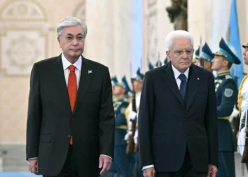 В Астане встретили президента Италии