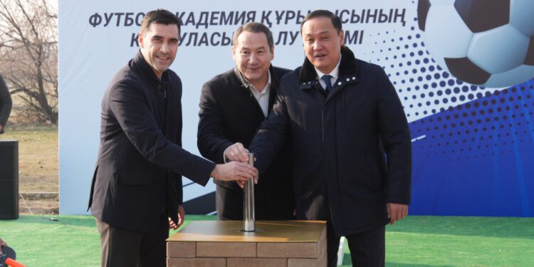 В Таразе началось строительство современной футбольной академии