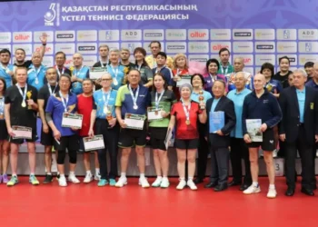 Казахстан и Кыргызстан выявили лучших на открытом турнире по настольному теннису