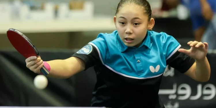 Казахстан успешно выступил на турнире по настольному теннису в Саудовской Аравии