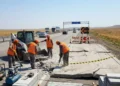 Бетон не выдерживает экстремальной жары на трассе Астана – Павлодар