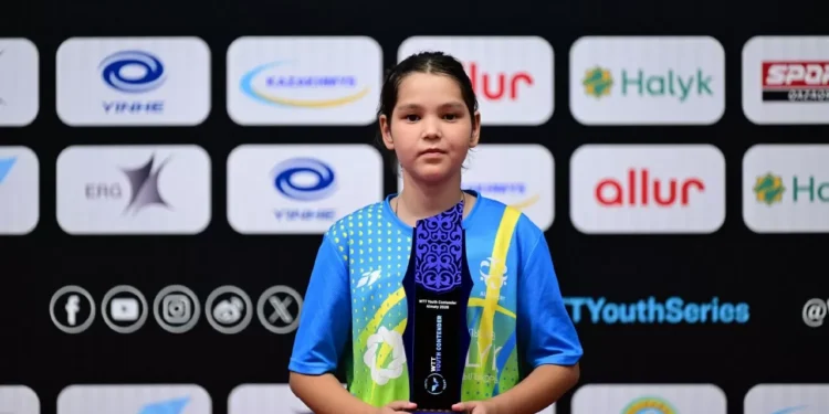 Сборная Казахстана завоевала 10 медалей на WTT Youth Contender Almaty 2026!